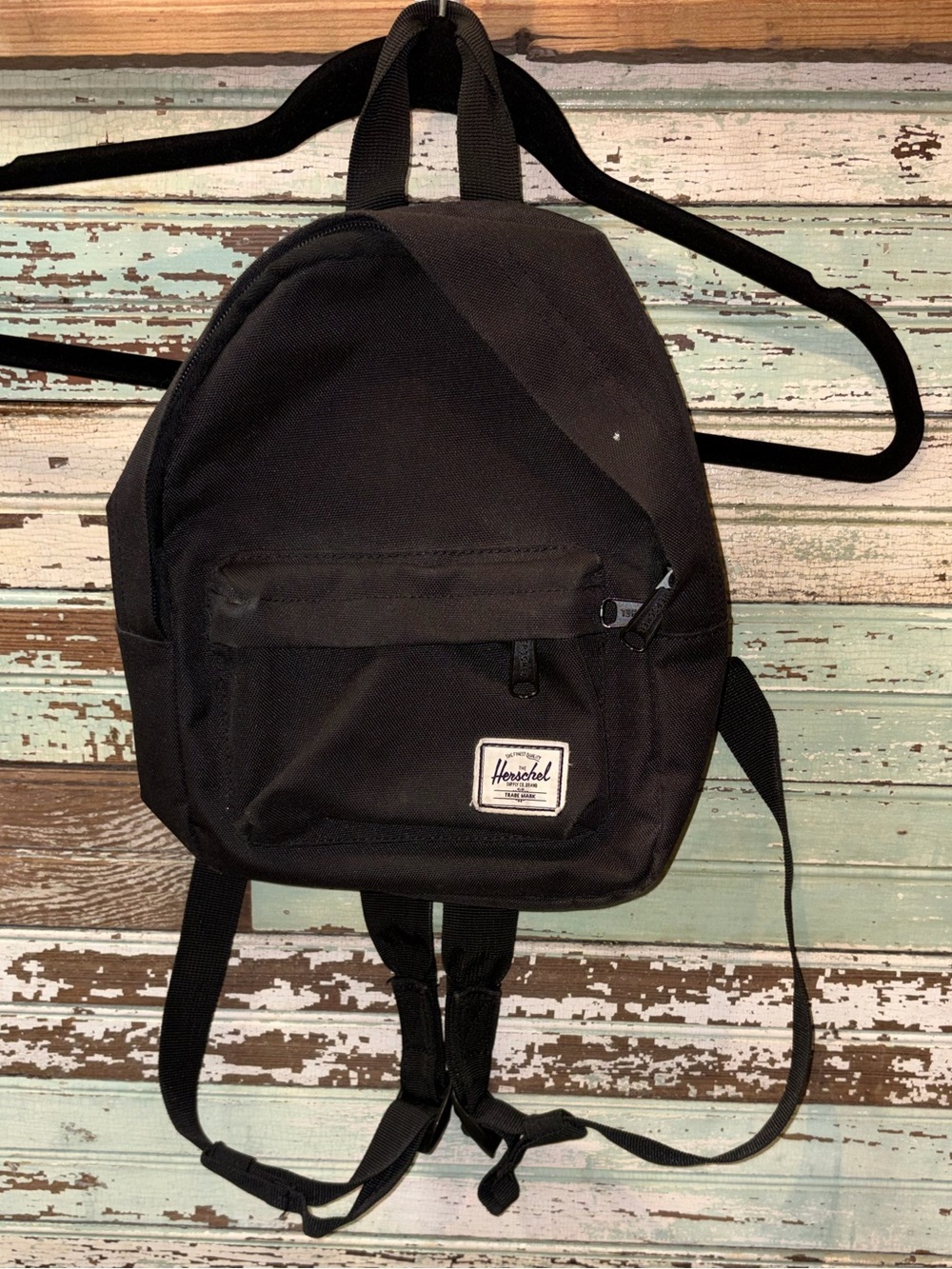 Herschel Heritage Small Black Backpack